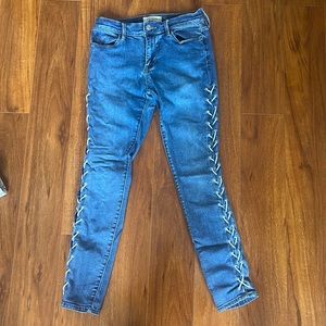Pacsun Lace Up Jeans